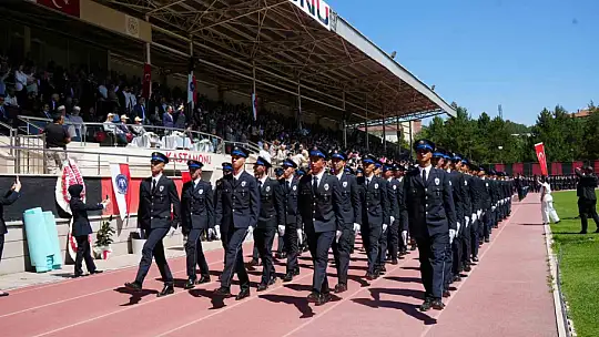 Kastamonu Polis Meslek Yüksekokulundan 486 polis mezun oldu