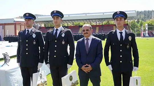 Kastamonu Polis Meslek Yüksekokulundan 486 polis mezun oldu