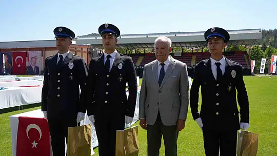 Kastamonu Polis Meslek Yüksekokulundan 486 polis mezun oldu