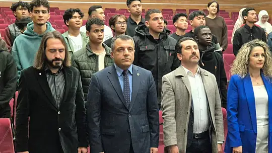 Kastamonu Üniversitesi'nde yabancı öğrencilere üniversite anlatıldı