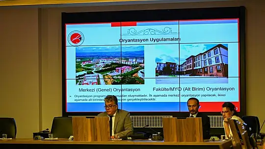 Kastamonu Üniversitesi'nde yeni akademik yılın hazırlıkları masaya yatırıldı