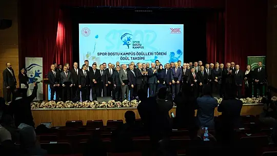 Kastamonu Üniversitesi'ne 'spor dostu kampüs' unvanı