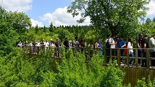 Kastamonu Üniversitesi, yılın stresini doğada attı
