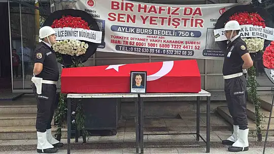 Kazada hayatını kaybeden polis memuru gözyaşları arasında toprağa verildi