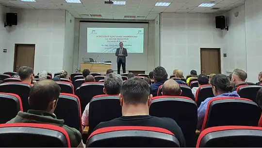 KBÜ'den Emniyet Personeline vergi ve bütçe yönetimi eğitimi