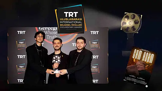 KBÜ öğrencilerinin 'Cam Adam'ı TRT Belgesel Yarışmasında ödül kazandı