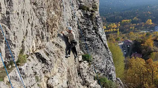 Keltepe'de yeni macera başlıyor: 'Kaya tırmanışı ile sürdürülebilir spor turizmi'
