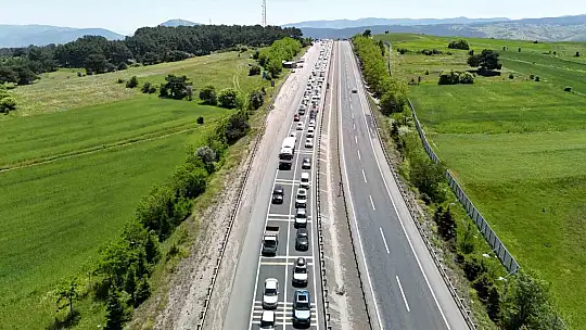 Kemikli Rampaları'nda tatil dönüşü yoğunluğu başladı