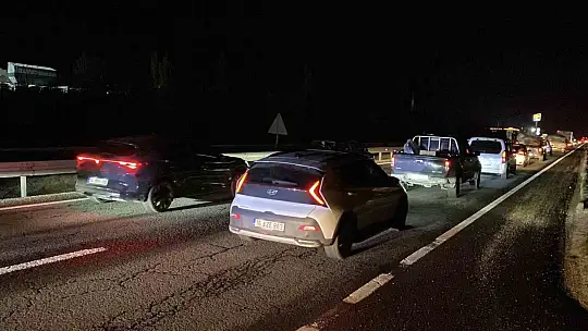 Kemikli Rampaları'nda trafik durma noktasına geldi