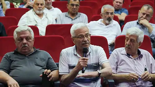 Kentsel dönüşüm toplantısı yapıldı