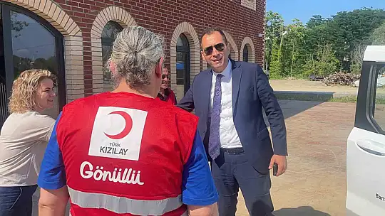 Kızılay Başkanı Yalçın'a hayırlı olsun ziyareti