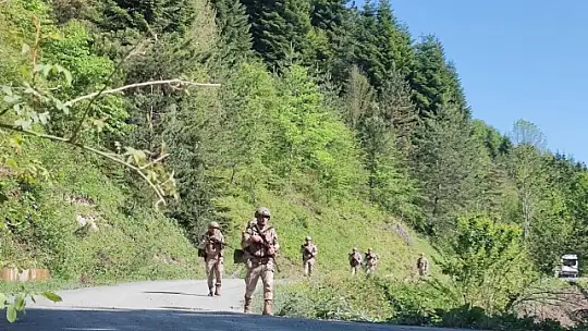 Komandolar yaylalarda didik didik arama yaptı
