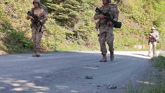 Komandolar yaylalarda didik didik arama yaptı