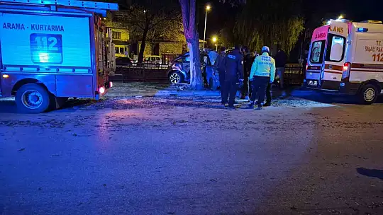 Feci kaza: 1 ölü, 1 yaralı
