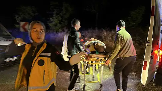 Kontrolden çıkan otomobil takla atıp ters döndü: 1'i çocuk 4 yaralı