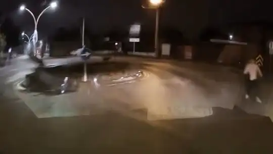 Köpeklerin kovaladığı genci korna sesiyle kurtarmıştı,