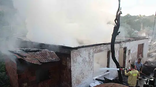 Köy alevlere teslim oldu: Felaketin izleri gün ağarınca ortaya çıktı