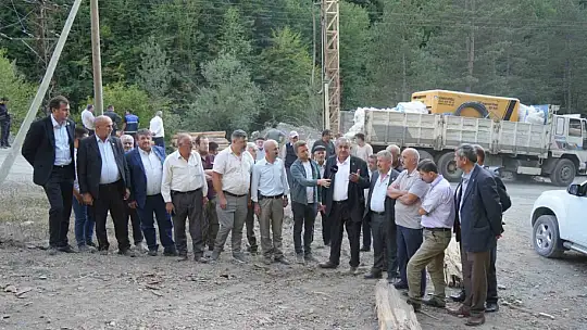 Köylülerden içme suyu için sondaj çalışması yapan Kastamonu Belediyesine tepki: