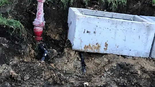 Köyün içme suyu hattı tamamlandı