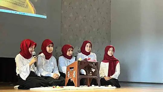 Kur'an kursları kapanış programı düzenlendi