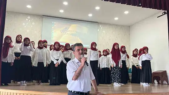 Kur'an kursları kapanış programı düzenlendi