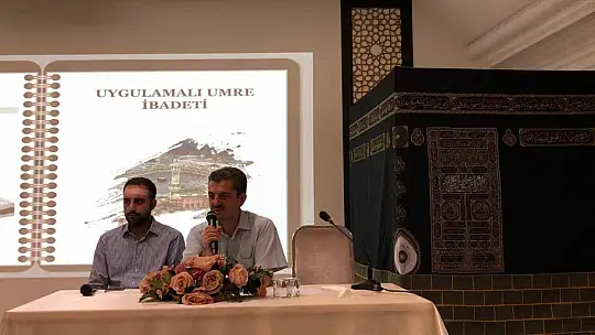 Kutsal topraklara gideceklere seminer