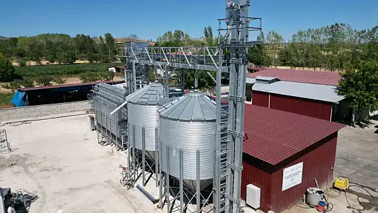 KUZKA'nın desteğiyle kurulan mısır kurutma tesisi ile çiftçiler ürünlerini değerinde satabilecek