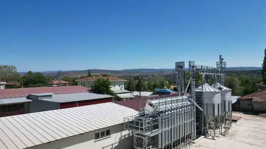 KUZKA'nın desteğiyle kurulan mısır kurutma tesisi ile çiftçiler ürünlerini değerinde satabilecek