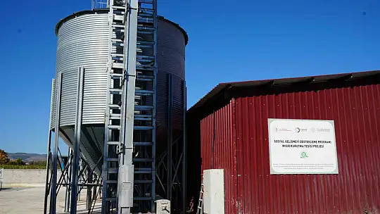 KUZKA'nın desteğiyle kurulan mısır kurutma tesisi ile çiftçiler ürünlerini değerinde satabilecek