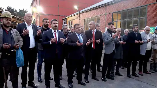 Maden ocağında hayatını kaybeden 8 işçi dualarla anıldı