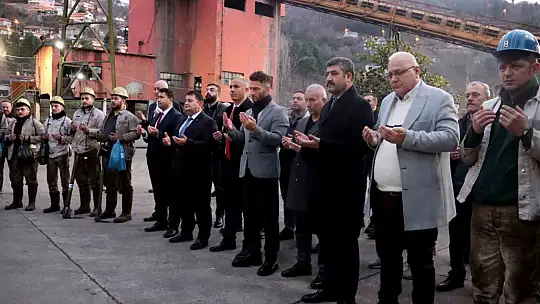 Maden ocağında hayatını kaybeden 8 işçi dualarla anıldı