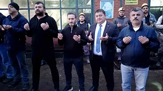 Madenci, yeni üretim ayağı için şükür hayvanı kesti