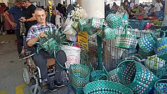 Madende geçirdiği iş kazası nedeniyle engelli kalan vatandaşın azmi örnek oldu