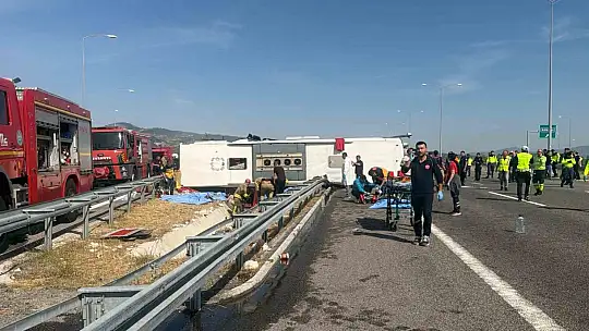 Feci kaza 11 can aldı