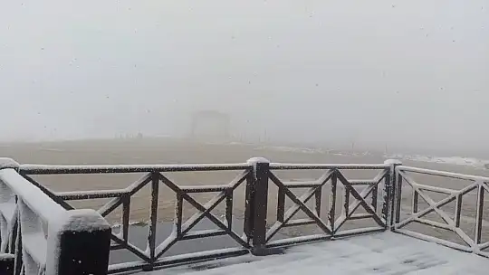Mayısta kış geri döndü
