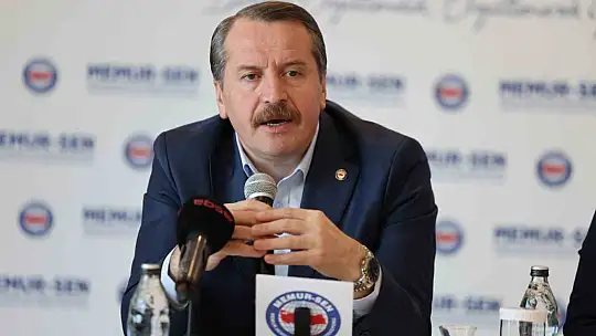 Memur-Sen Genel Başkanı Yalçın açıkladı