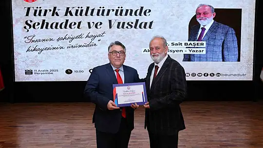 Mevlana'nın 752. Vuslat yıl dönümünde Türk Kültüründe Şehadet ve Vuslat ele alındı