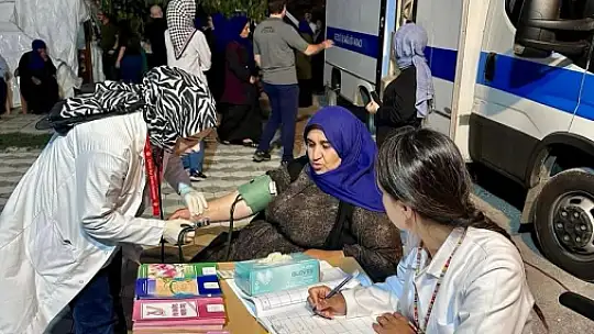 Mevsimlik tarım işçileri sağlık kontrolünden geçti