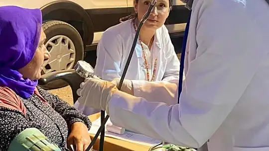 Mevsimlik tarım işçileri sağlık kontrolünden geçti