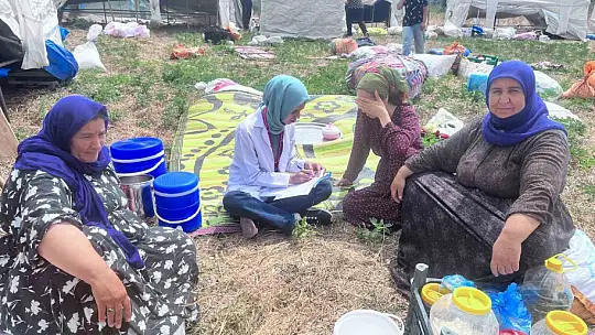 Mevsimlik tarım işçilerine sağlık taraması