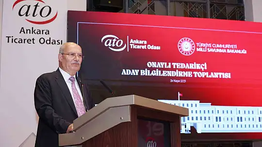 Milli Savunma Bakanlığı, Onaylı Tedarikçi listesine dahil olabilmeleri için ATO üyelerini bilgilendirdi