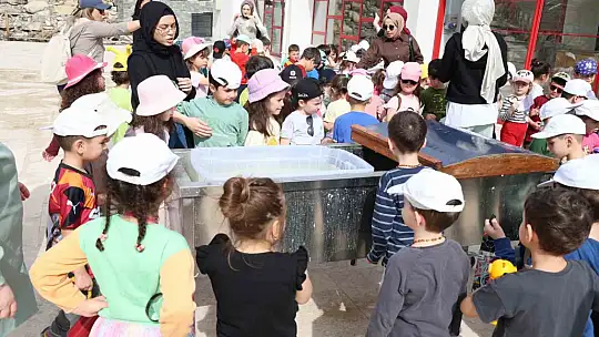 Minik öğrenciler botanik bahçesinde doğa ile buluştu