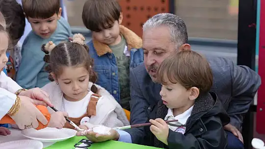 Minik öğrenciler hem eğlendi hem öğrendi