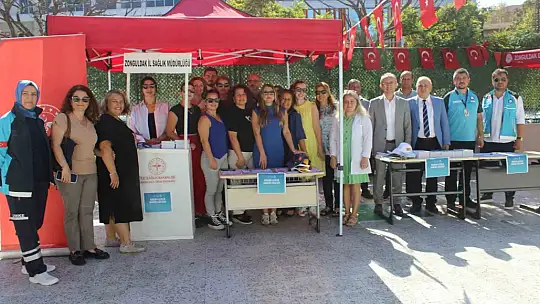 Minik öğrenciler sağlık elçisi oldu