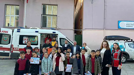 Minik öğrenciler sağlık elçisi oldu