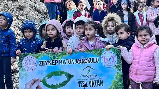 Minik öğrencilere doğa sevgisi aşılandı