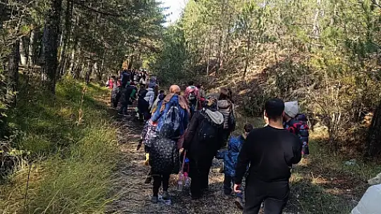 Minik öğrencilere doğa sevgisi aşılandı