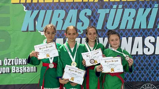 Minik sporcular 8 madalya kazandı