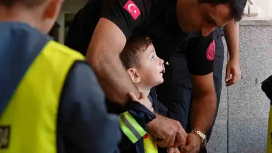 Minikler hem eğlendi hem öğrendi
