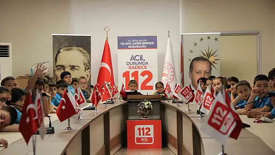 Miniklere 112 eğitimi